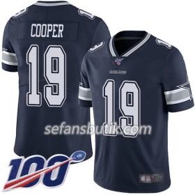 Dallas Cowboys Tröjor Amari Cooper 19 Nike Navy Blå 100th - Herr
